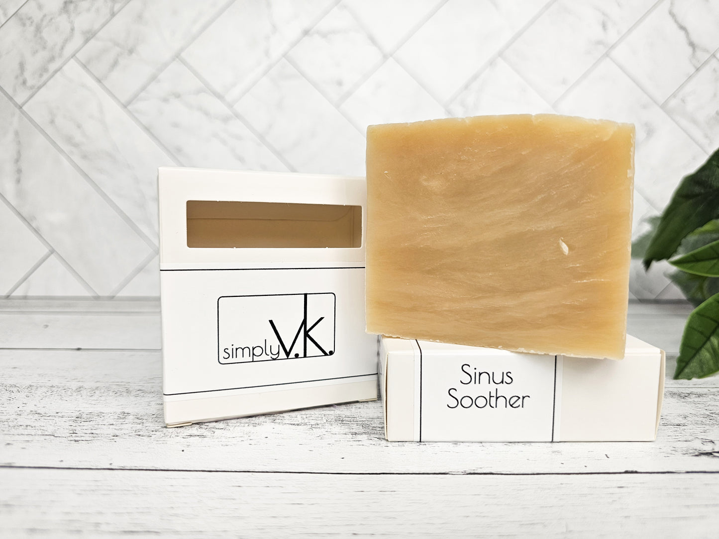 Sinus Soother Cold Process, Natural  Handmade Soap